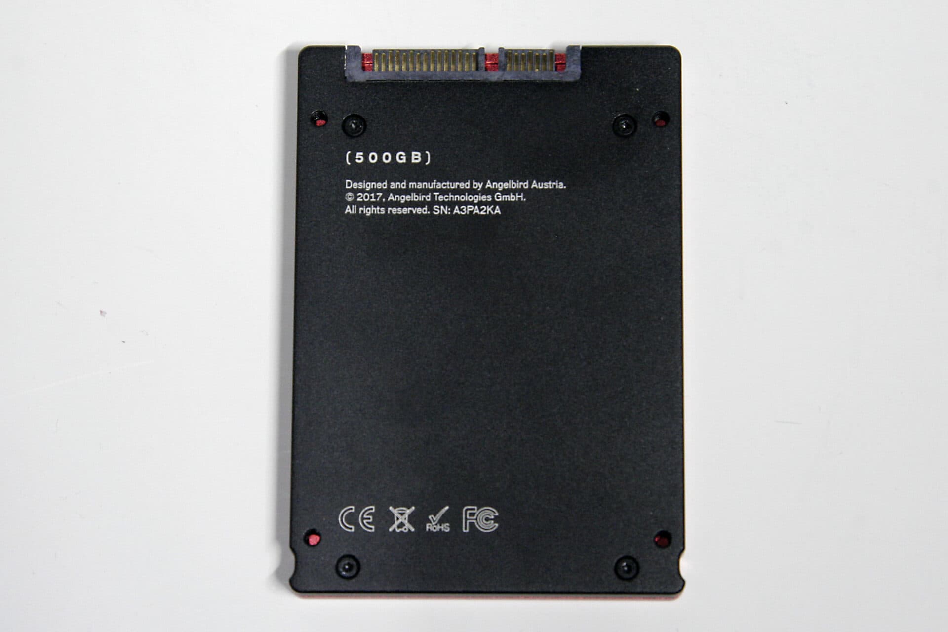 Angelbird AV PRO XT Carte mémoire SSD 500 Go Rouge (AVP500XT) - Image 3