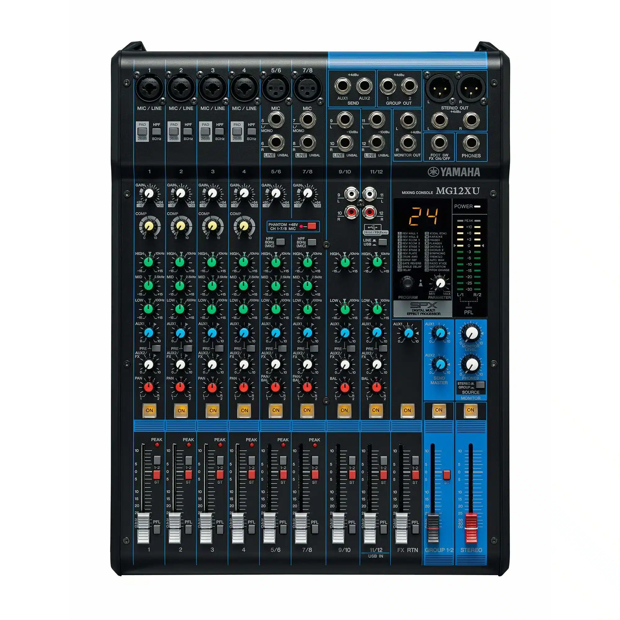 Yamaha MG12XU Console 12 canaux série MG avec effets - Image 1