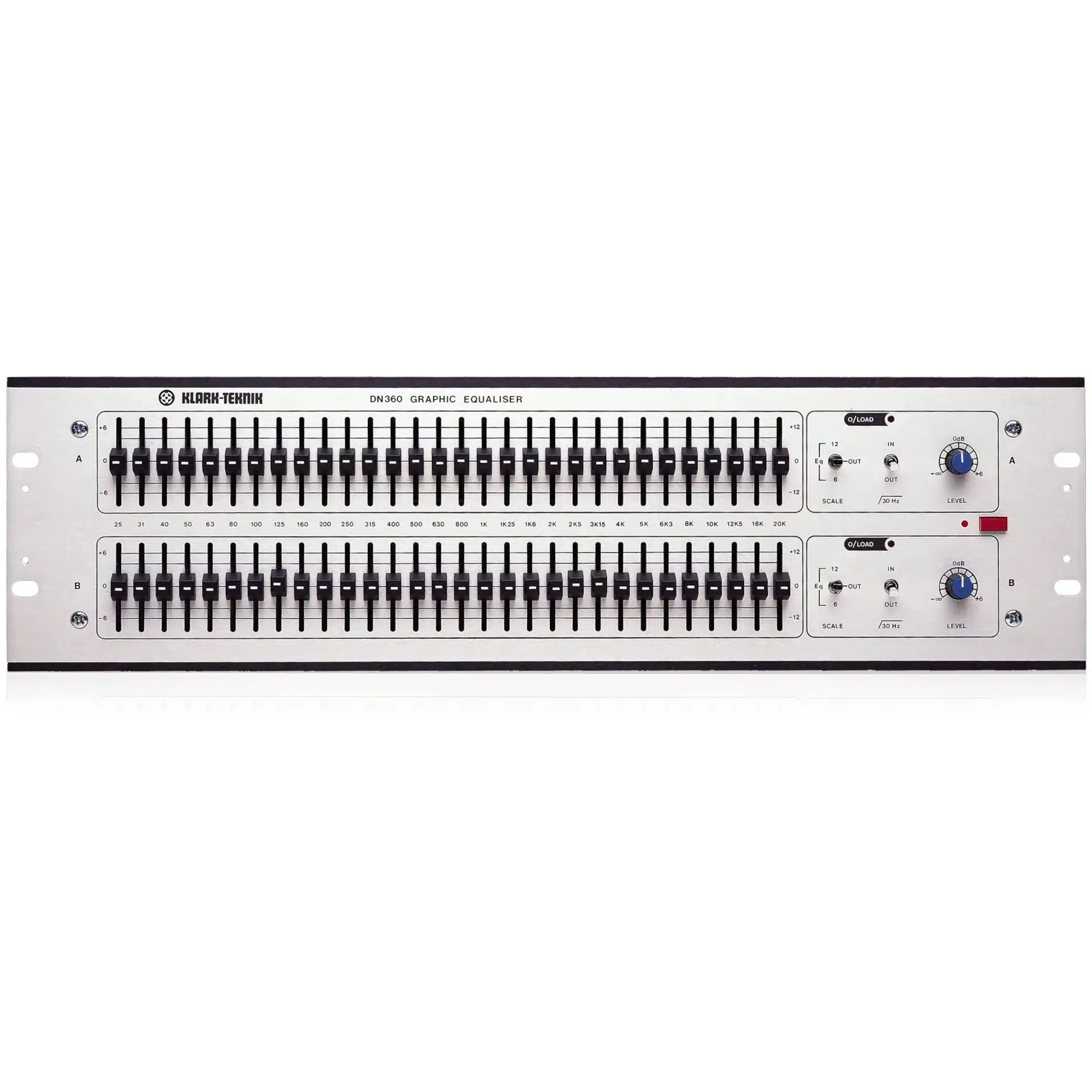 Klark-Teknik DN360 2-Channel 30-Band Graphic EQ - Image 1
