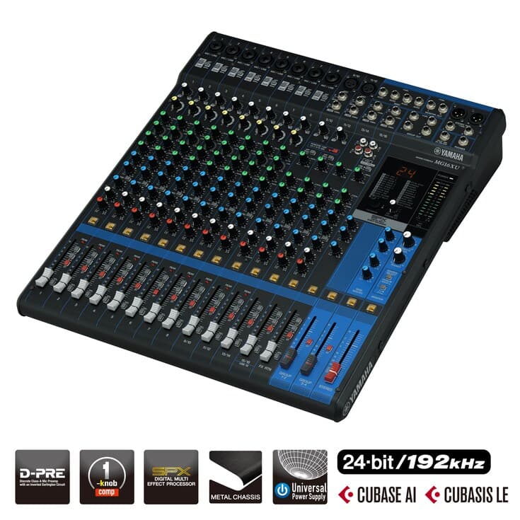 Console de mixage Yamaha MG16XU - Image 1